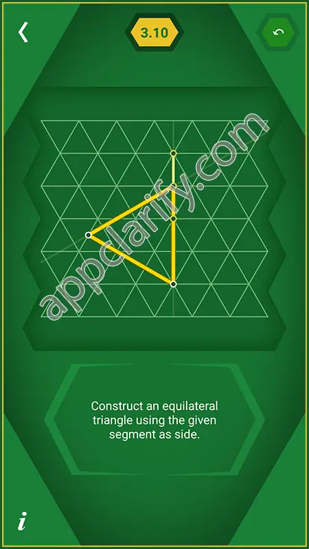 Pythagorea 60° Degrees Level 3.10 Solution