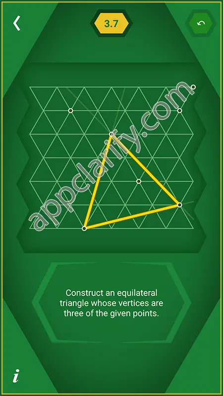 Pythagorea 60° Degrees Level 3.7 Solution