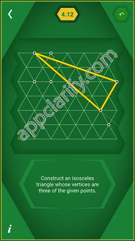 Pythagorea 60° Degrees Level 4.12 Solution