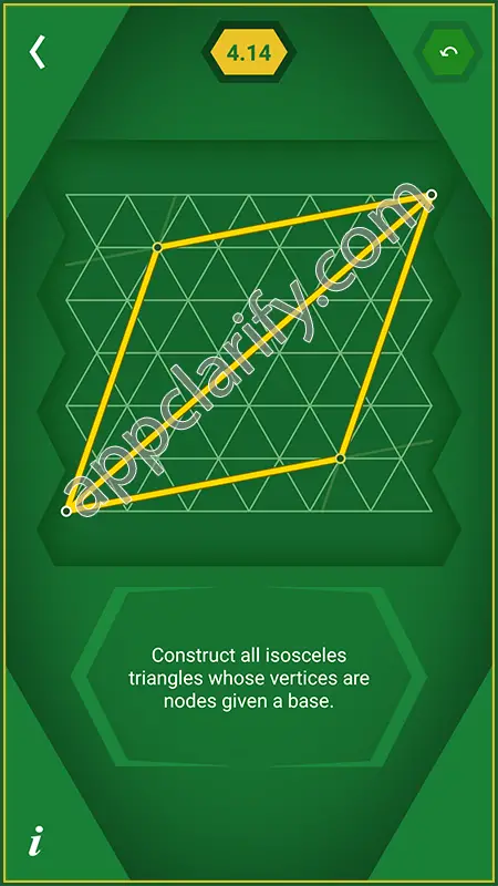 Pythagorea 60° Degrees Level 4.14 Solution