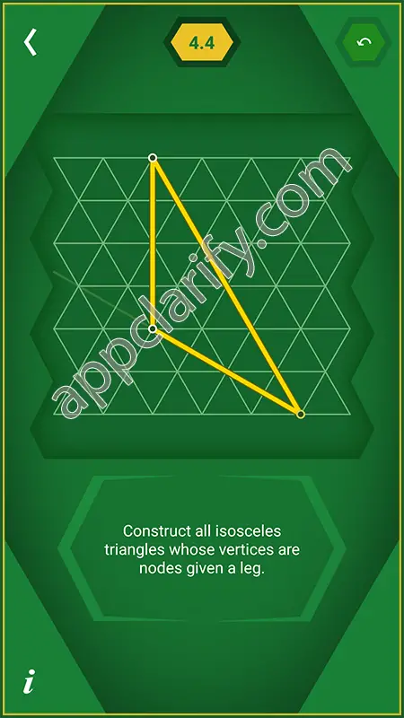 Pythagorea 60° Degrees Level 4.4 Solution