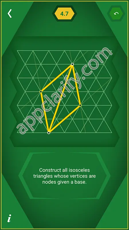 Pythagorea 60° Degrees Level 4.7 Solution