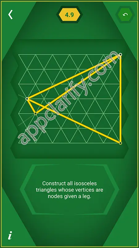 Pythagorea 60° Degrees Level 4.9 Solution