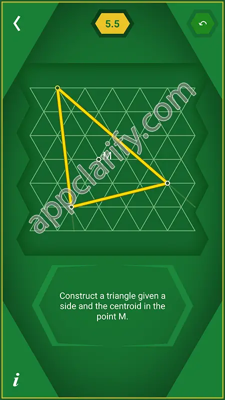 Pythagorea 60° Degrees Level 5.5 Solution