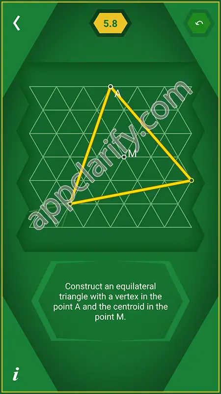 Pythagorea 60° Degrees Level 5.8 Solution