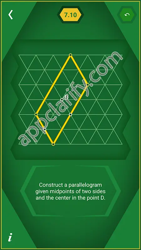 Pythagorea 60° Degrees Level 7.10 Solution