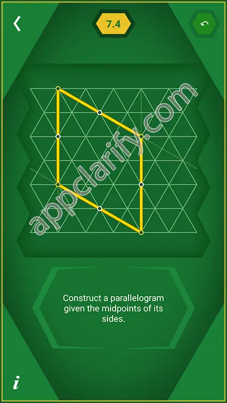 Pythagorea 60° Degrees Level 7.4 Solution