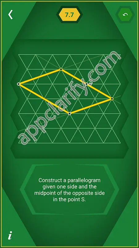 Pythagorea 60° Degrees Level 7.7 Solution