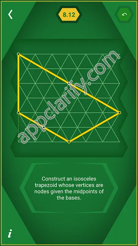 Pythagorea 60° Degrees Level 8.12 Solution