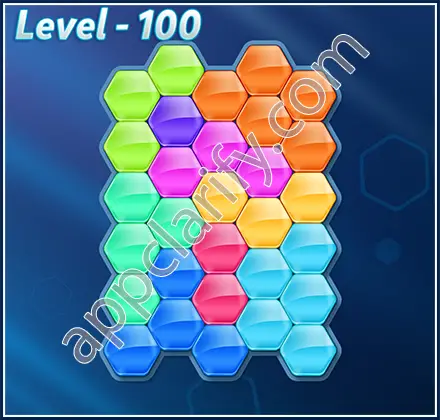 Block! Hexa Puzzle 9 Mania Level 100 Solution