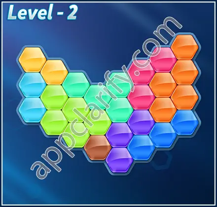 Block! Hexa Puzzle 9 Mania Level 2 Solution