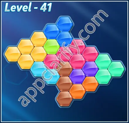 Block! Hexa Puzzle 9 Mania Level 41 Solution