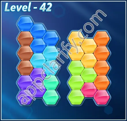 Block! Hexa Puzzle 9 Mania Level 42 Solution