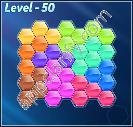 Block! Hexa Puzzle 9 Mania Level 50 Solution