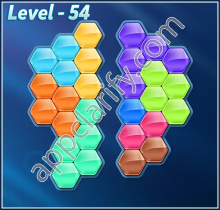 Block! Hexa Puzzle 9 Mania Level 54 Solution