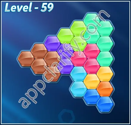 Block! Hexa Puzzle 9 Mania Level 59 Solution