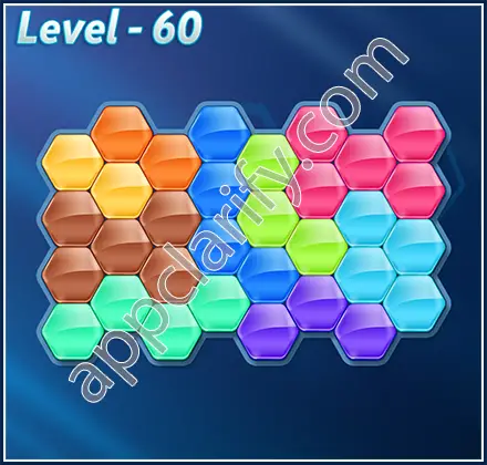Block! Hexa Puzzle 9 Mania Level 60 Solution