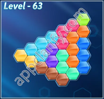 Block! Hexa Puzzle 9 Mania Level 63 Solution
