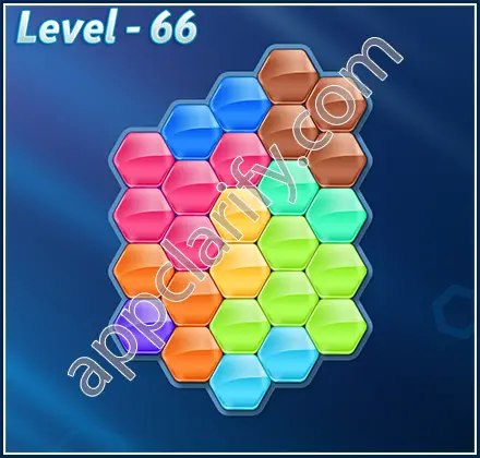 Block! Hexa Puzzle 9 Mania Level 66 Solution
