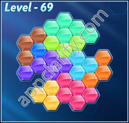 Block! Hexa Puzzle 9 Mania Level 69 Solution