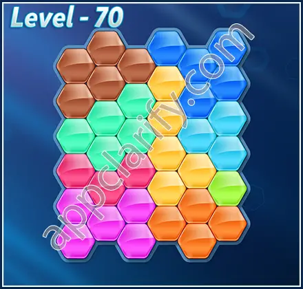 Block! Hexa Puzzle 9 Mania Level 70 Solution