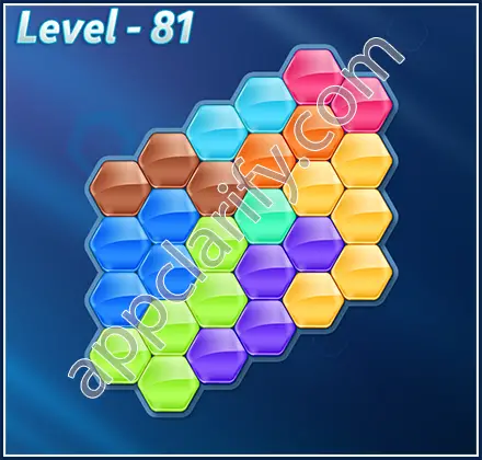 Block! Hexa Puzzle 9 Mania Level 81 Solution