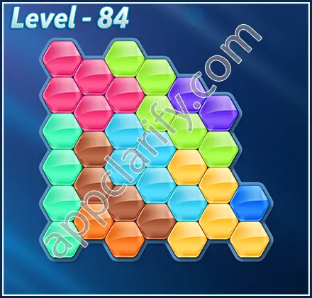 Block! Hexa Puzzle 9 Mania Level 84 Solution