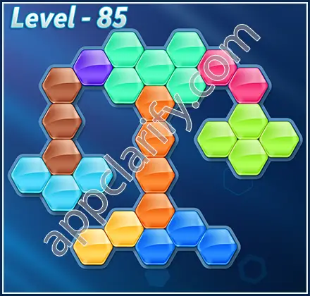 Block! Hexa Puzzle 9 Mania Level 85 Solution