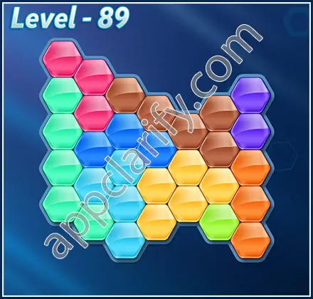 Block! Hexa Puzzle 9 Mania Level 89 Solution