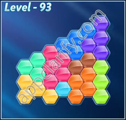 Block! Hexa Puzzle 9 Mania Level 93 Solution