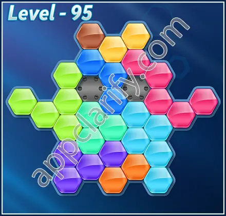 Block! Hexa Puzzle 9 Mania Level 95 Solution