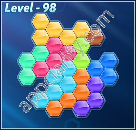 Block! Hexa Puzzle 9 Mania Level 98 Solution