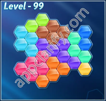 Block! Hexa Puzzle 9 Mania Level 99 Solution