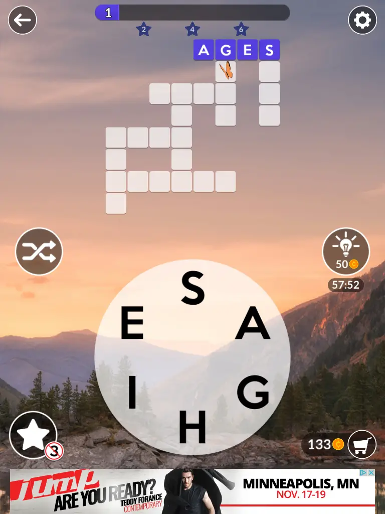 wordscapes daily 1