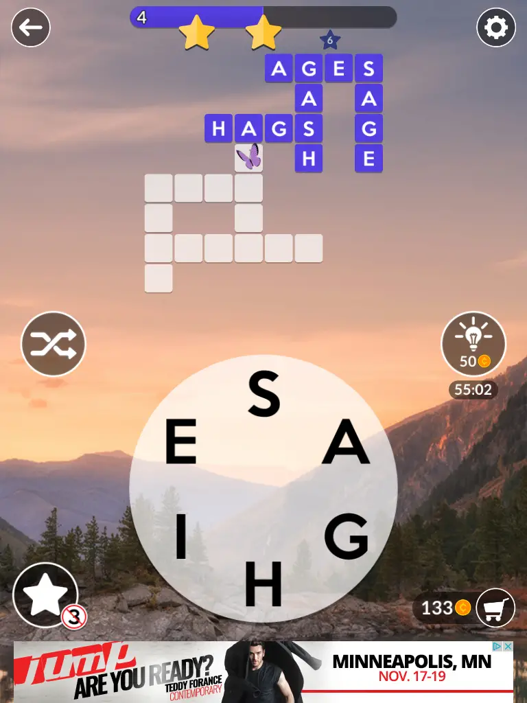 wordscapes daily 4