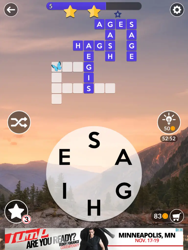 wordscapes daily 5
