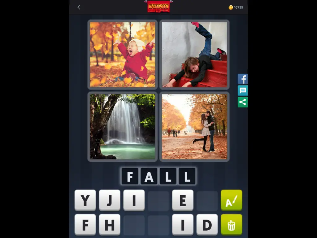 4 Pics 1 Word Daily Puzzle October 14 2017 Halloween