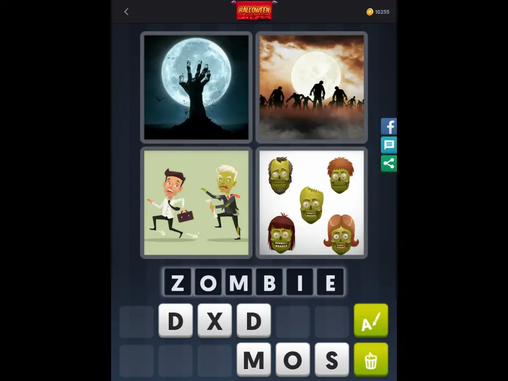 4 Pics 1 Word Daily Puzzle October 19 2017 Halloween