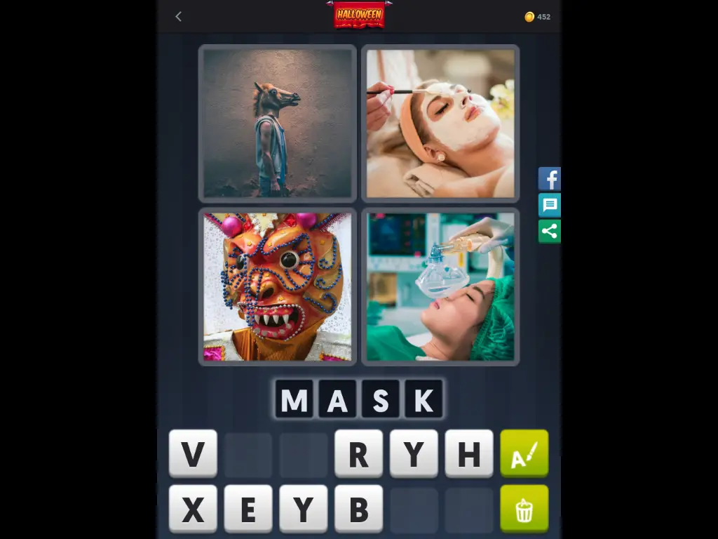 4 Pics 1 Word Daily Puzzle October 31 2017 Halloween