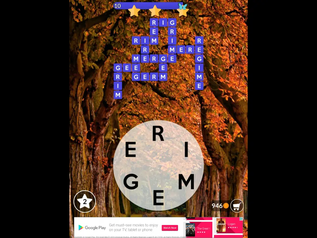 Wordscapes Daily Challenge October 13 2017