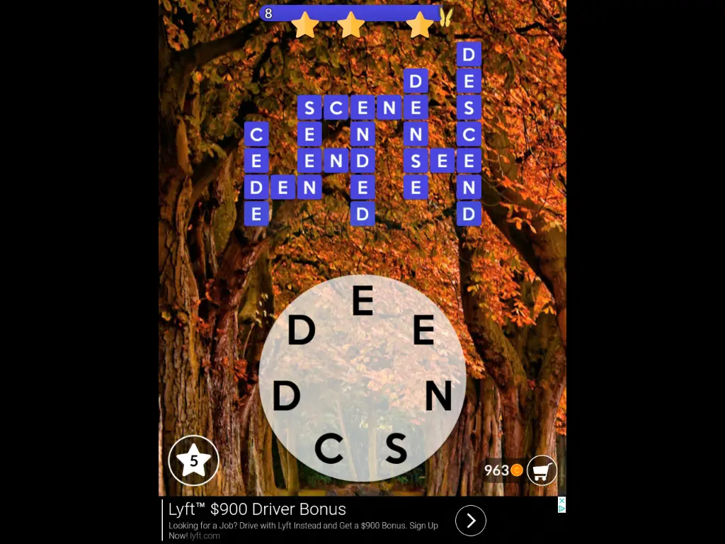 Wordscapes Daily Challenge October 15 2017