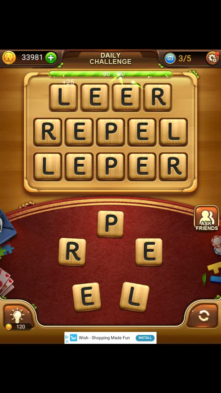 //appclarify.com/wp content/uploads/2018/01/Word Connect Daily Challenge January 14 2018 3 LEER REPEL LEPER
