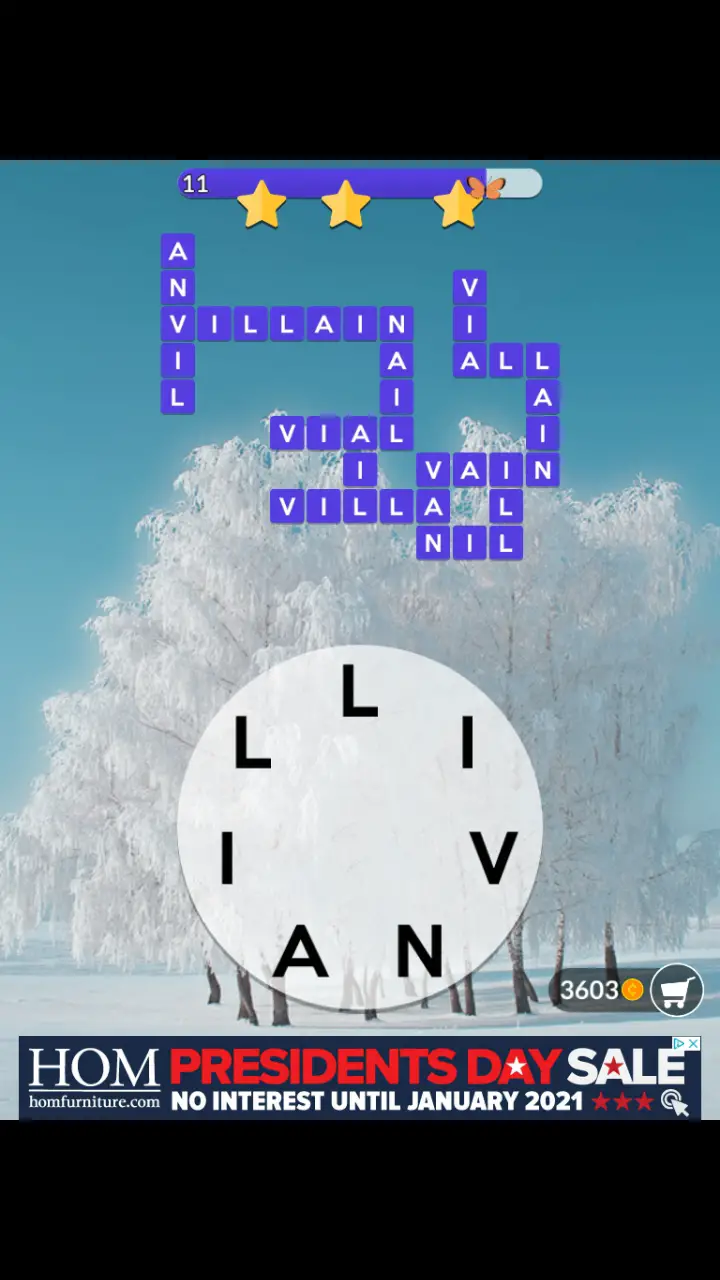 //appclarify.com/wp content/uploads/2018/02/Wordscapes Daily February 24 2018