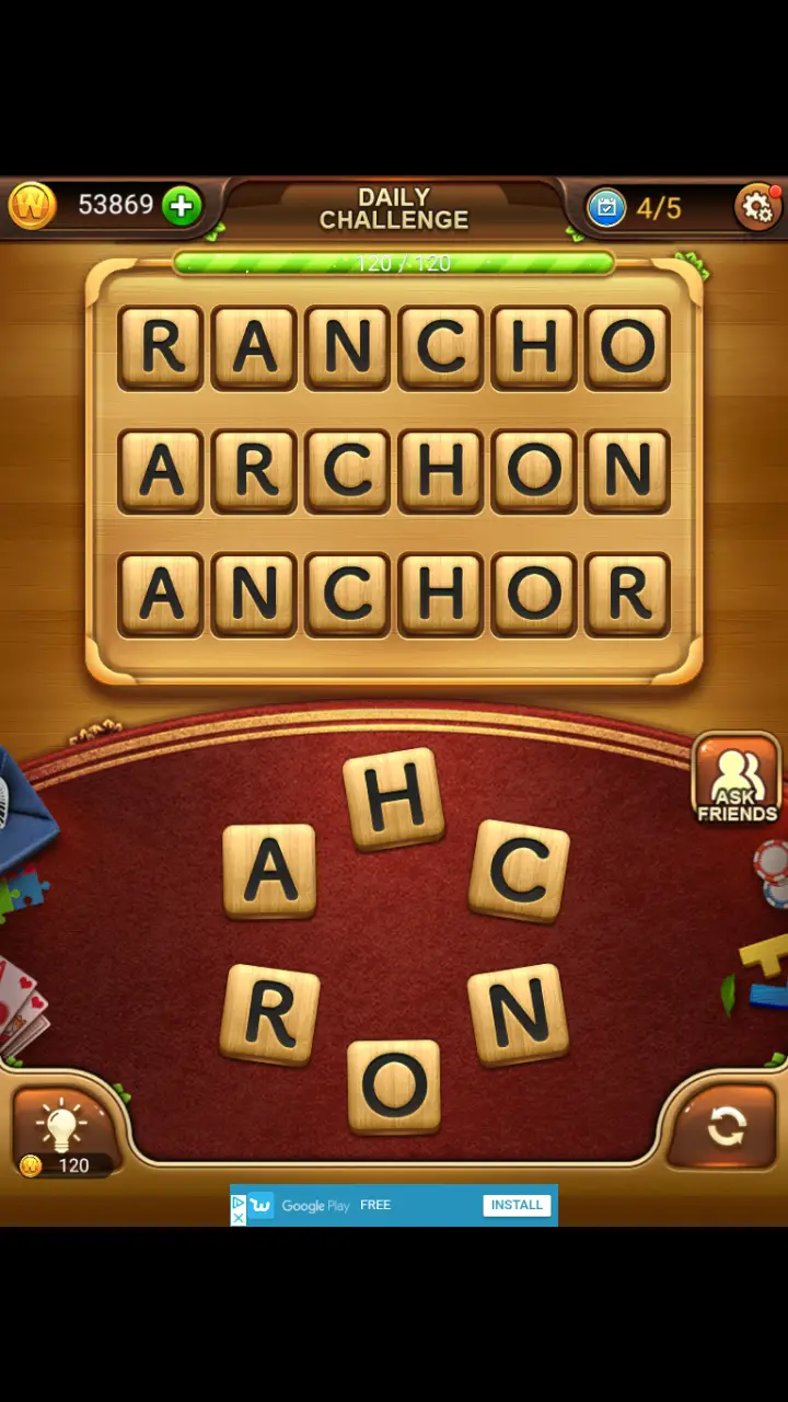 //appclarify.com/wp content/uploads/2018/03/Word Connect Daily March 18 2018 4 RANCHO ARCHON ANCHOR