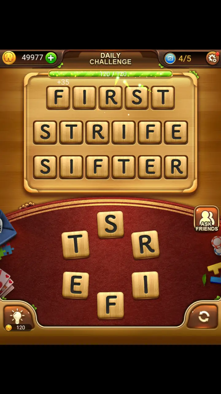 //appclarify.com/wp content/uploads/2018/03/Word Connect Daily March 6 2018 4 FIRST STRIFE SIFTER