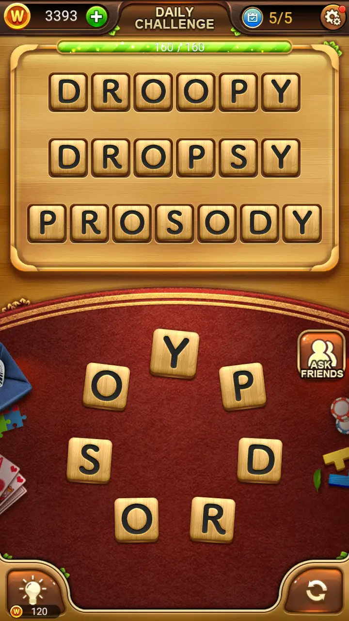 //appclarify.com/wp content/uploads/2018/03/Word Connect Daily March 8 2018 5 DROOPY DROPSY PROSODY