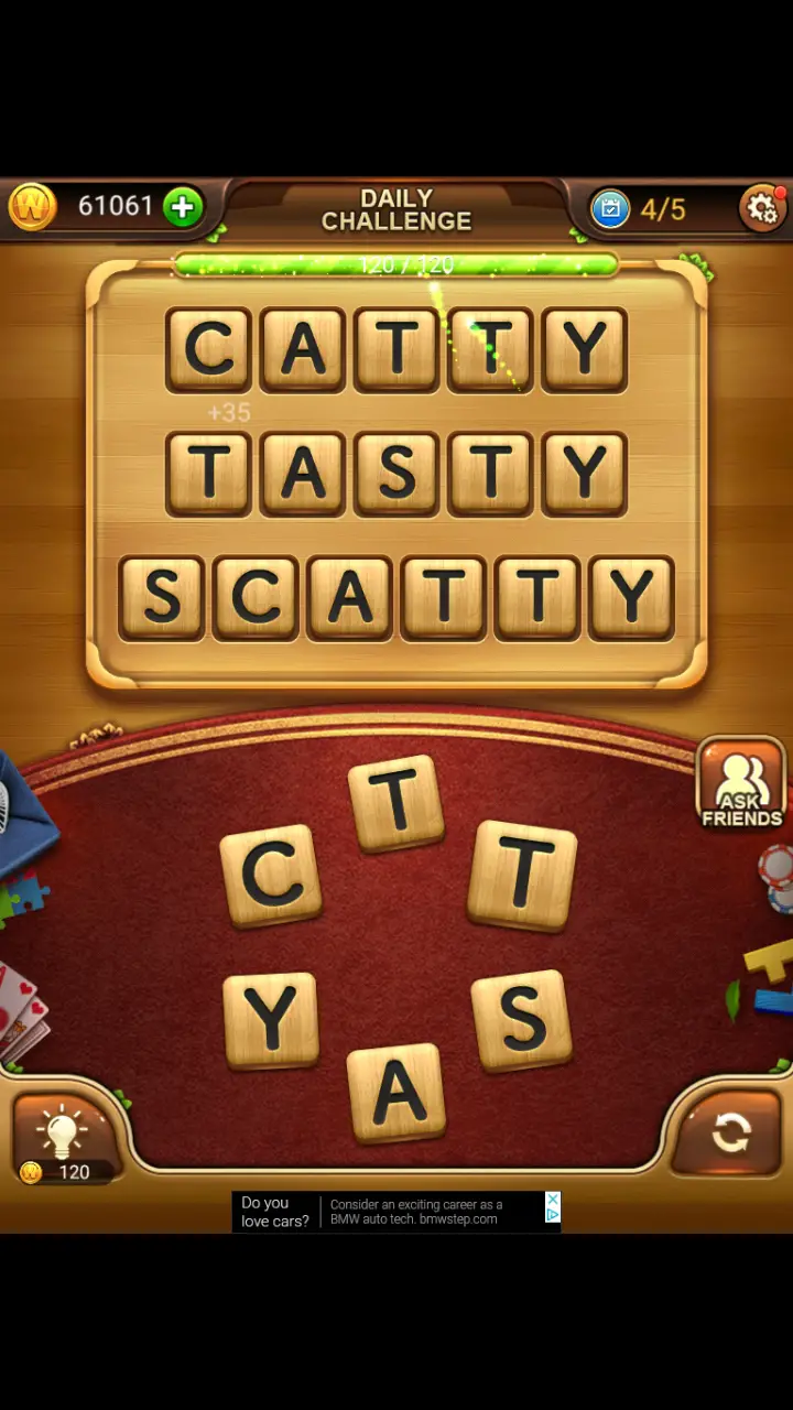 //appclarify.com/wp content/uploads/2018/04/Word Connect Daily April 10 2018 4 CATTY TASTY SCATTY
