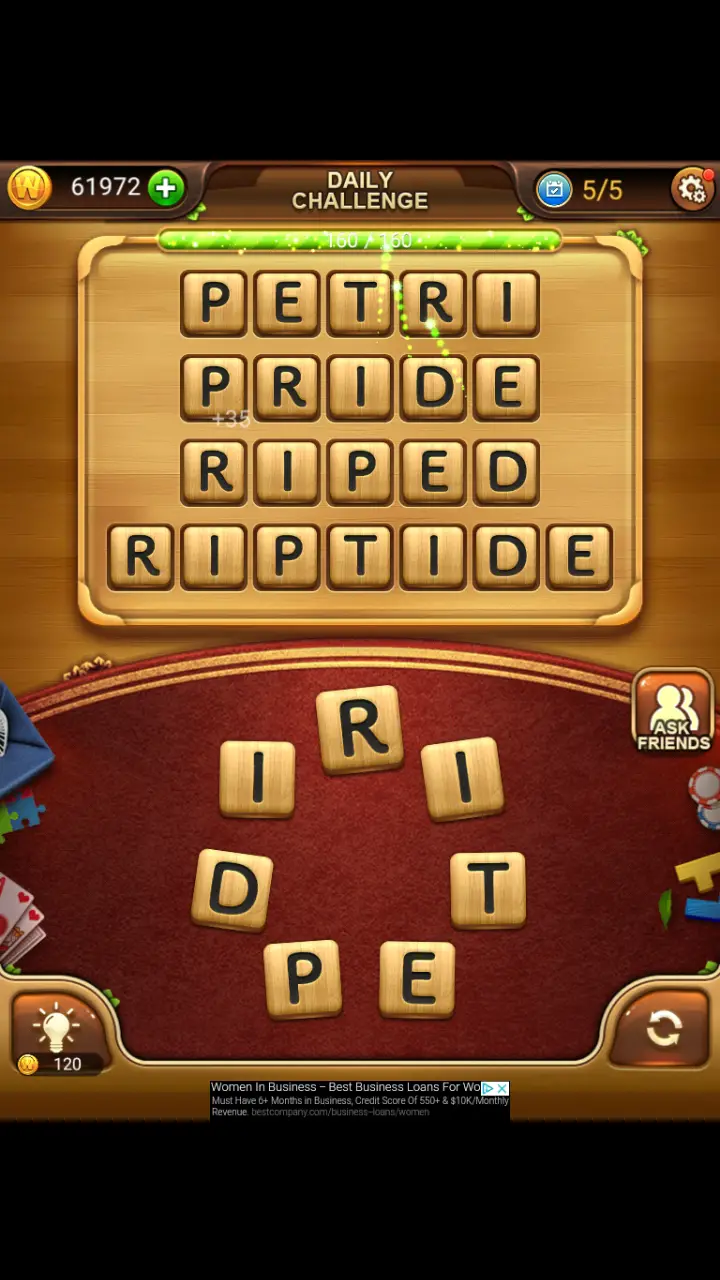 //appclarify.com/wp content/uploads/2018/04/Word Connect Daily April 13 2018 5 PETRI PRIDE RIPED RIPTIDE