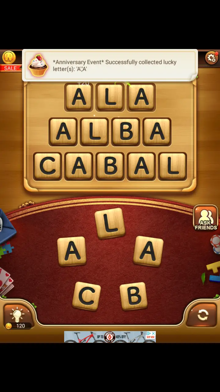 //appclarify.com/wp content/uploads/2018/04/Word Connect Daily April 26 2018 3 ALA ALBA CABAL