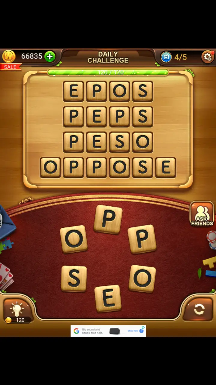 //appclarify.com/wp content/uploads/2018/04/Word Connect Daily April 26 2018 4 EPOS PEPS PESO OPPOSE